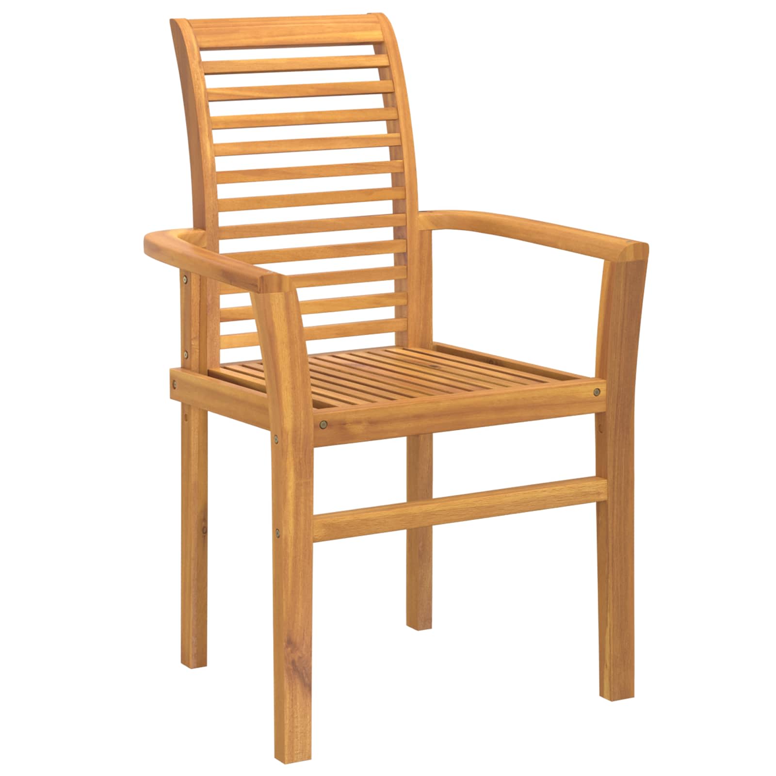 Silla de comedor 2 pcs Marrón 62 x 55 x 94 cm