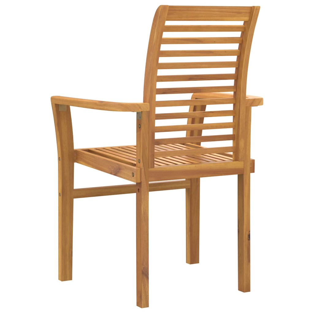 Silla de comedor 2 pcs Marrón 62 x 55 x 94 cm