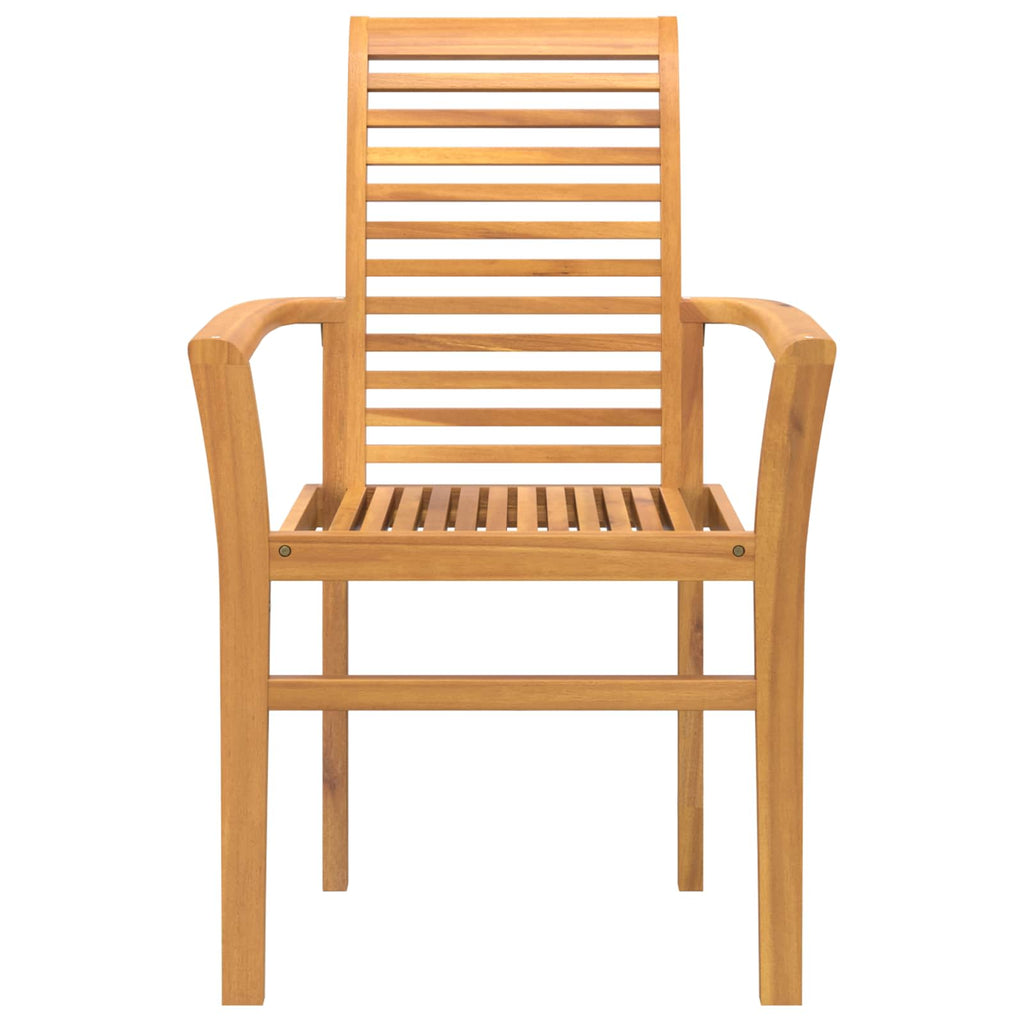 Silla de comedor 2 pcs Marrón 62 x 55 x 94 cm