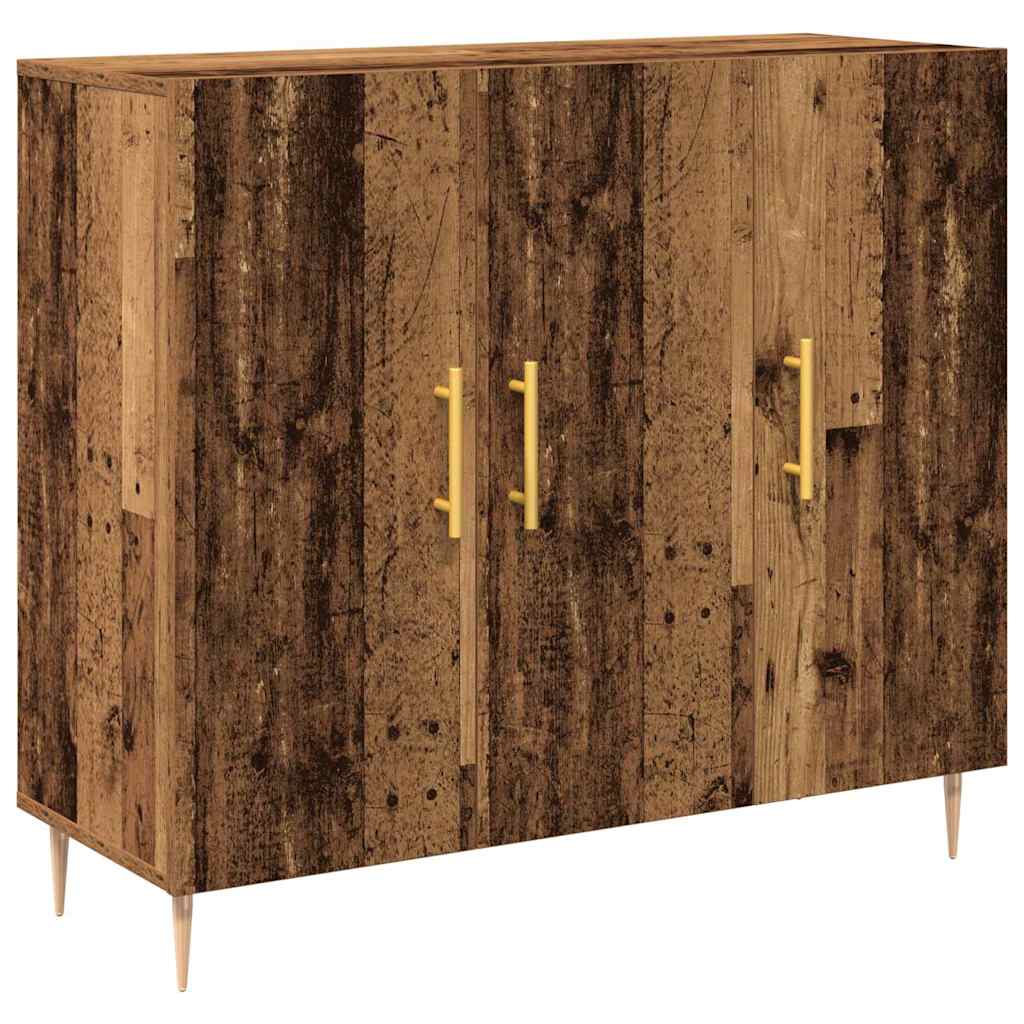 Aparador Madera vieja 90 x 34 x 80 cm Madera de ingeniería