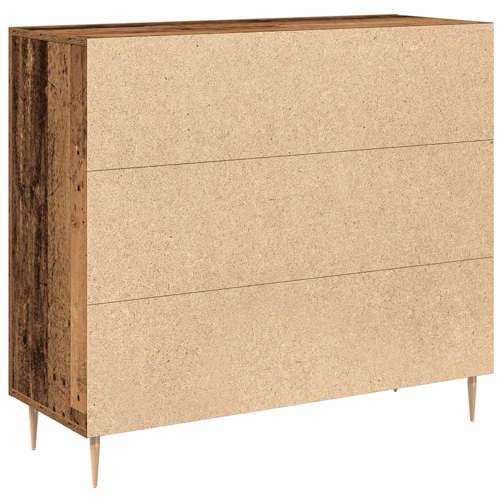 Aparador Madera vieja 90 x 34 x 80 cm Madera de ingeniería