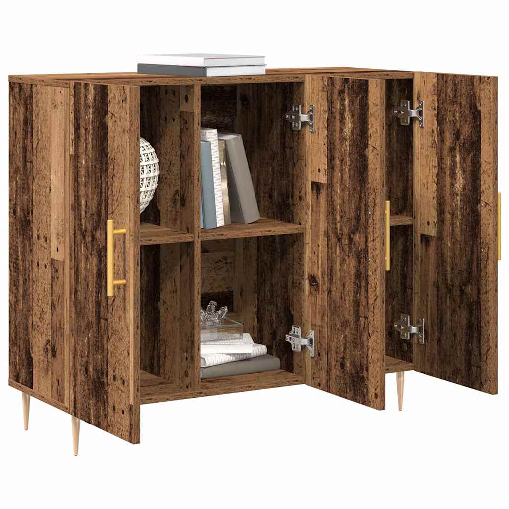 Aparador Madera vieja 90 x 34 x 80 cm Madera de ingeniería