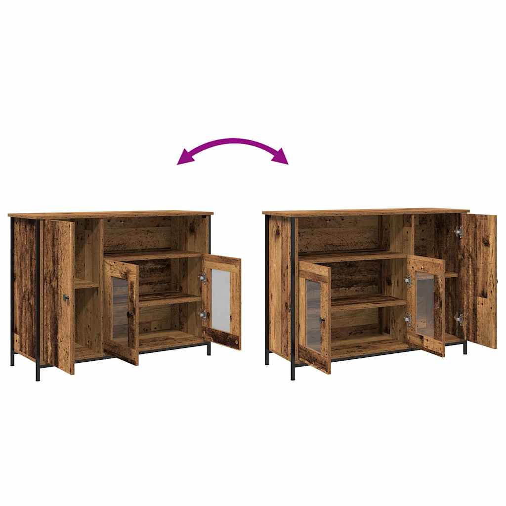 Aparador Madera vieja 100 x 35 x 75 cm