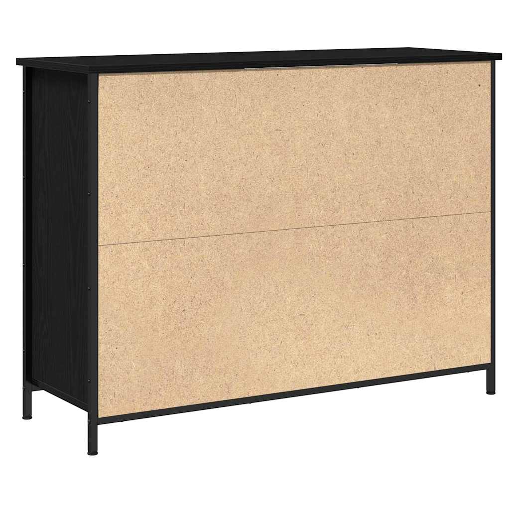 Aparador Roble Negro 100 x 35 x 75 cm