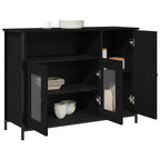Aparador Roble Negro 100 x 35 x 75 cm
