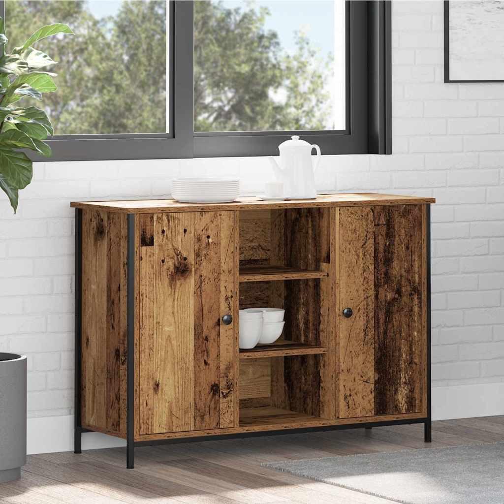 Aparador Madera vieja 100 x 35 x 70 cm