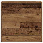 Armario Zapatero con estante Madera vieja 60 x 21 x 57 cm