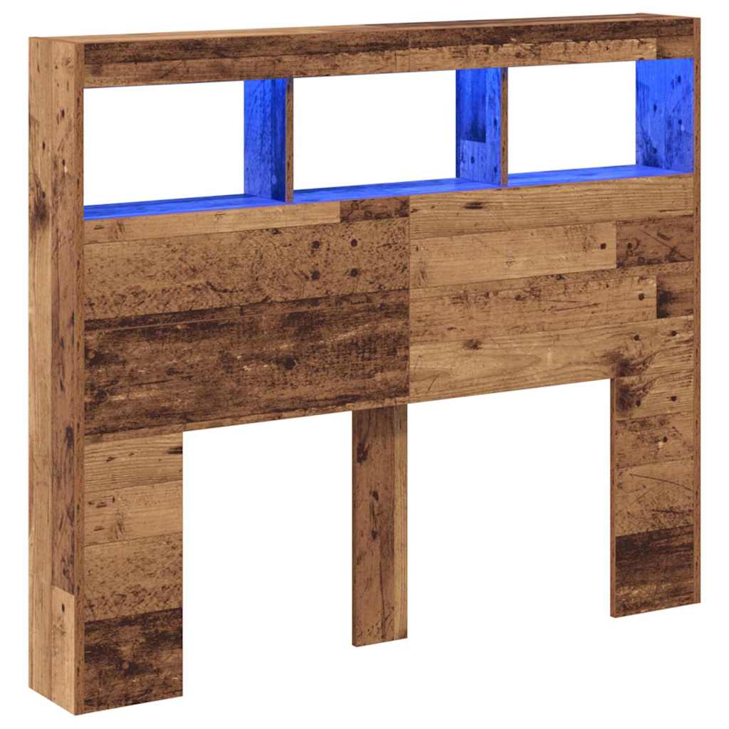 Cabecero Madera Vieja 120 x 17 x 102 cm Madera contrachapada