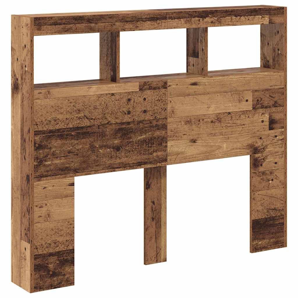 Cabecero Madera Vieja 120 x 17 x 102 cm Madera contrachapada