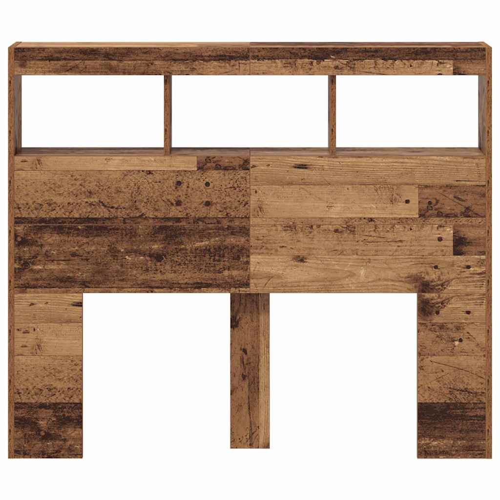 Cabecero Madera Vieja 120 x 17 x 102 cm Madera contrachapada