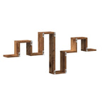 Estante de pared Madera vieja 104.5 x 43 x 10 cm