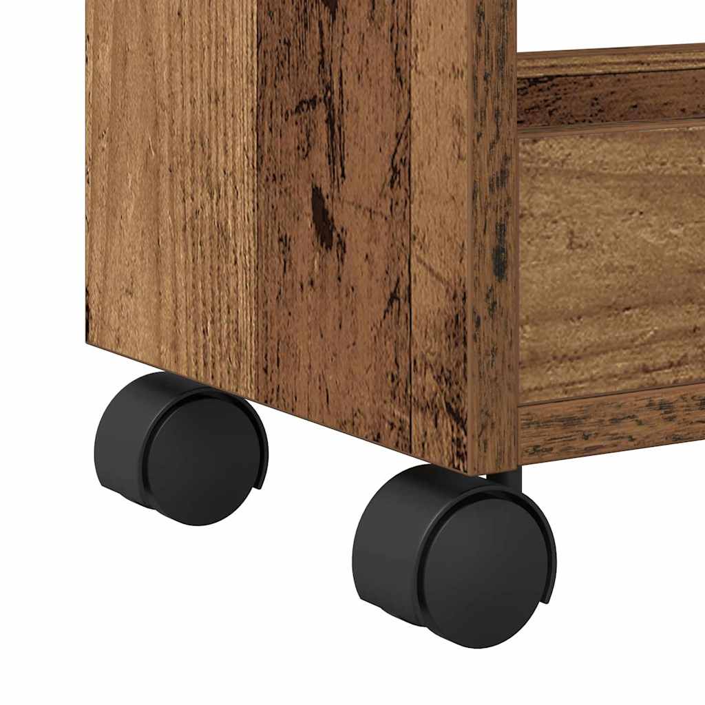 Armario con rueda Madera vieja 60 x 22 x 79 cm