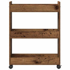 Armario con rueda Madera vieja 60 x 22 x 79 cm