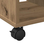 Mesa Auxiliar con estante Roble artisan 50 x 30 x 55 cm