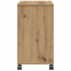 Mesa Auxiliar con estante Roble artisan 50 x 30 x 55 cm