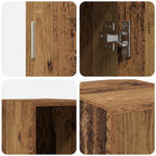Armario de pared Madera vieja 30 x 42.5 x 39.5 cm
