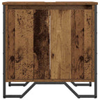 Gabinete de Lavabo para Baño Madera Vieja 60 x 35 x 60 cm