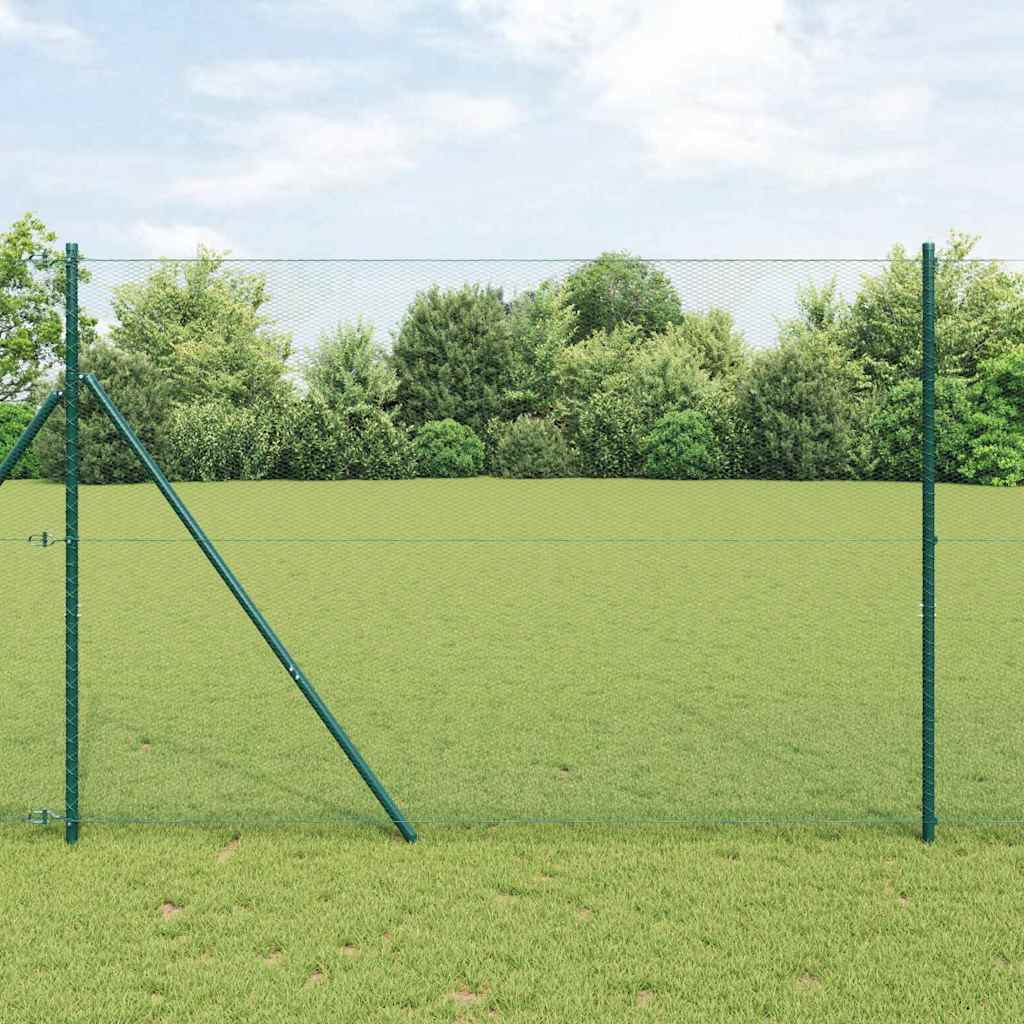 Cerca Hexagonal Gris 0,4 x 10 m PVC