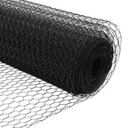 Cerca Hexagonal Gris 0,4 x 10 m PVC