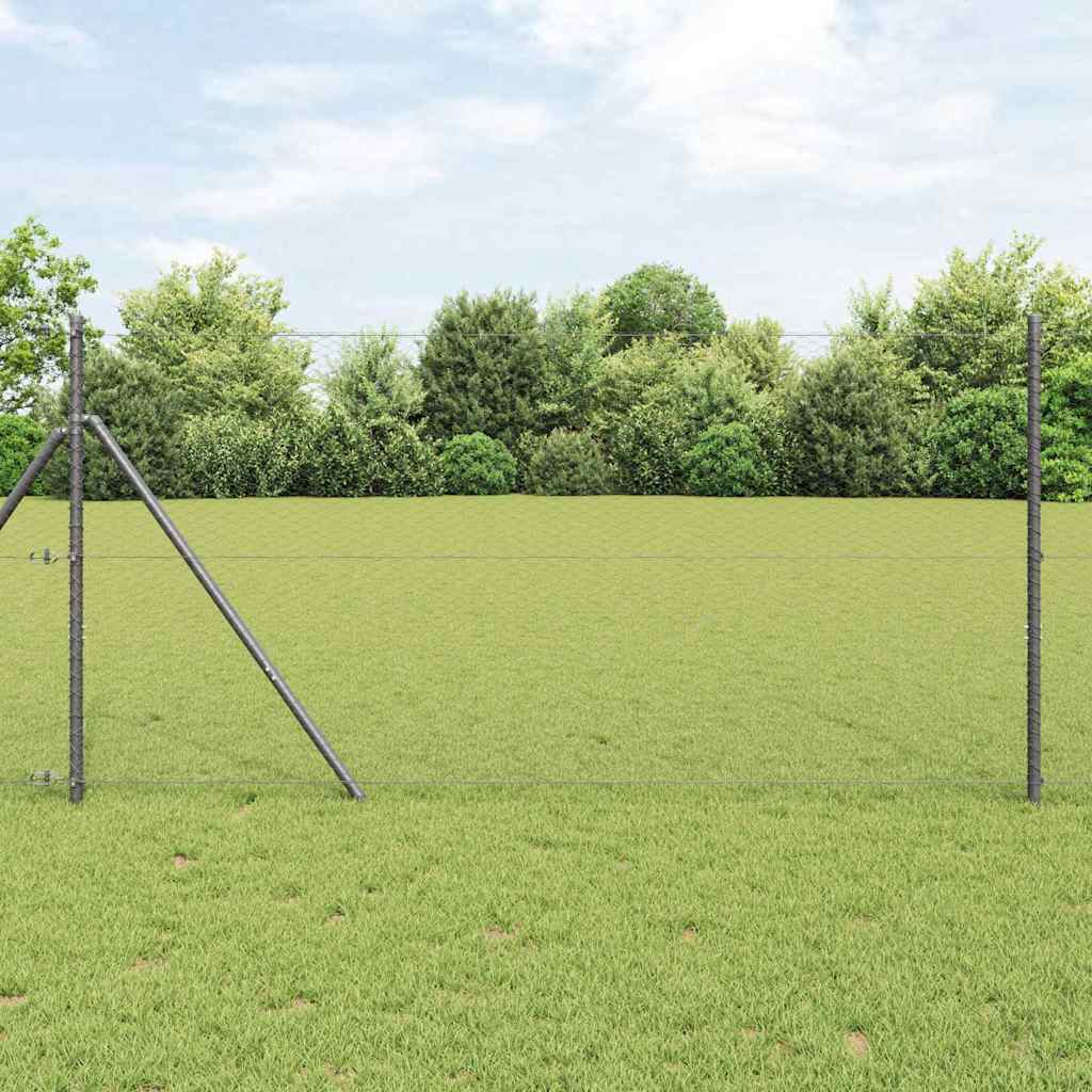 Cerca Hexagonal Gris 0,4 x 10 m PVC