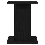 Soporte de plantas 2 pcs Roble Negro 30 x 30 x 40 cm