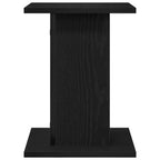 Soporte de plantas 2 pcs Roble Negro 30 x 30 x 40 cm