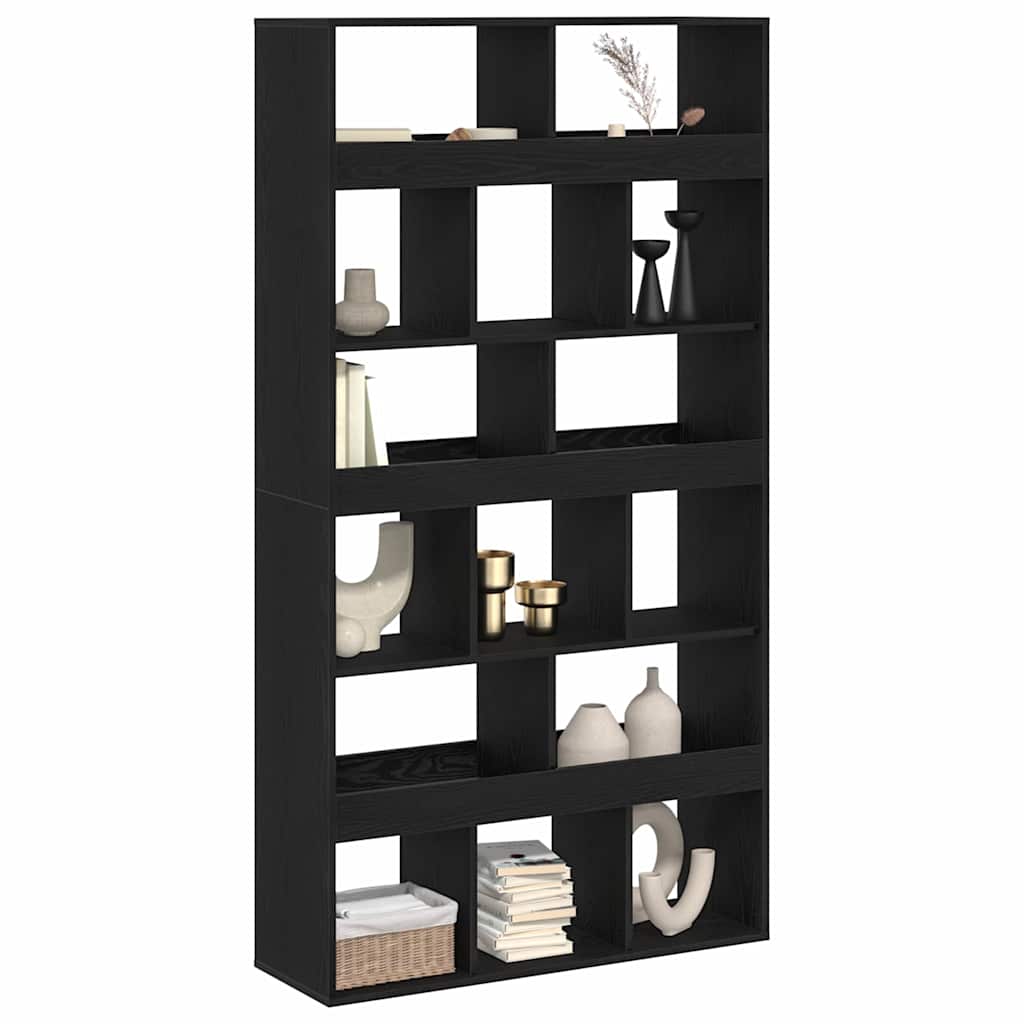 Librería 2 pcs Roble Negro 100 x 33 x 187,5 cm