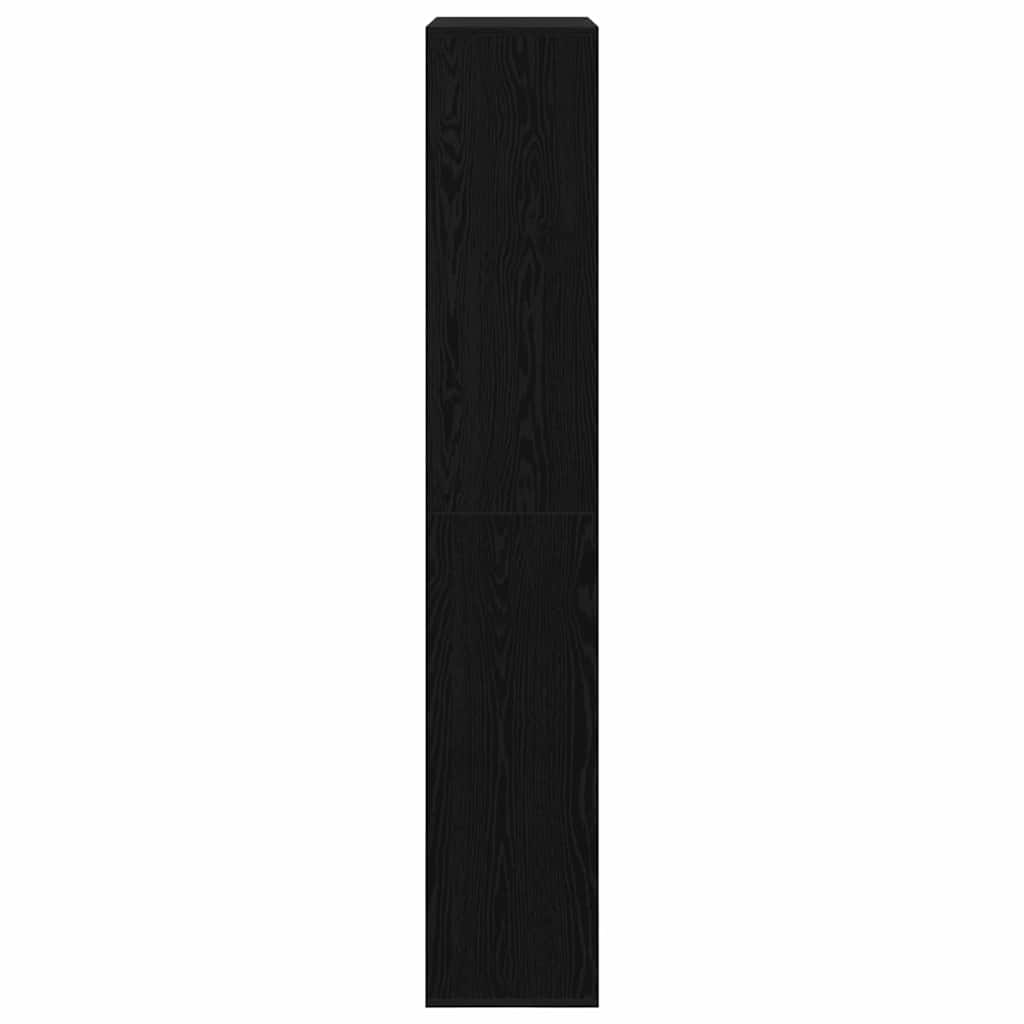 Librería 2 pcs Roble Negro 100 x 33 x 187,5 cm