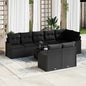 8-piece Garden Sofa Set Beige Synthetic Rattan