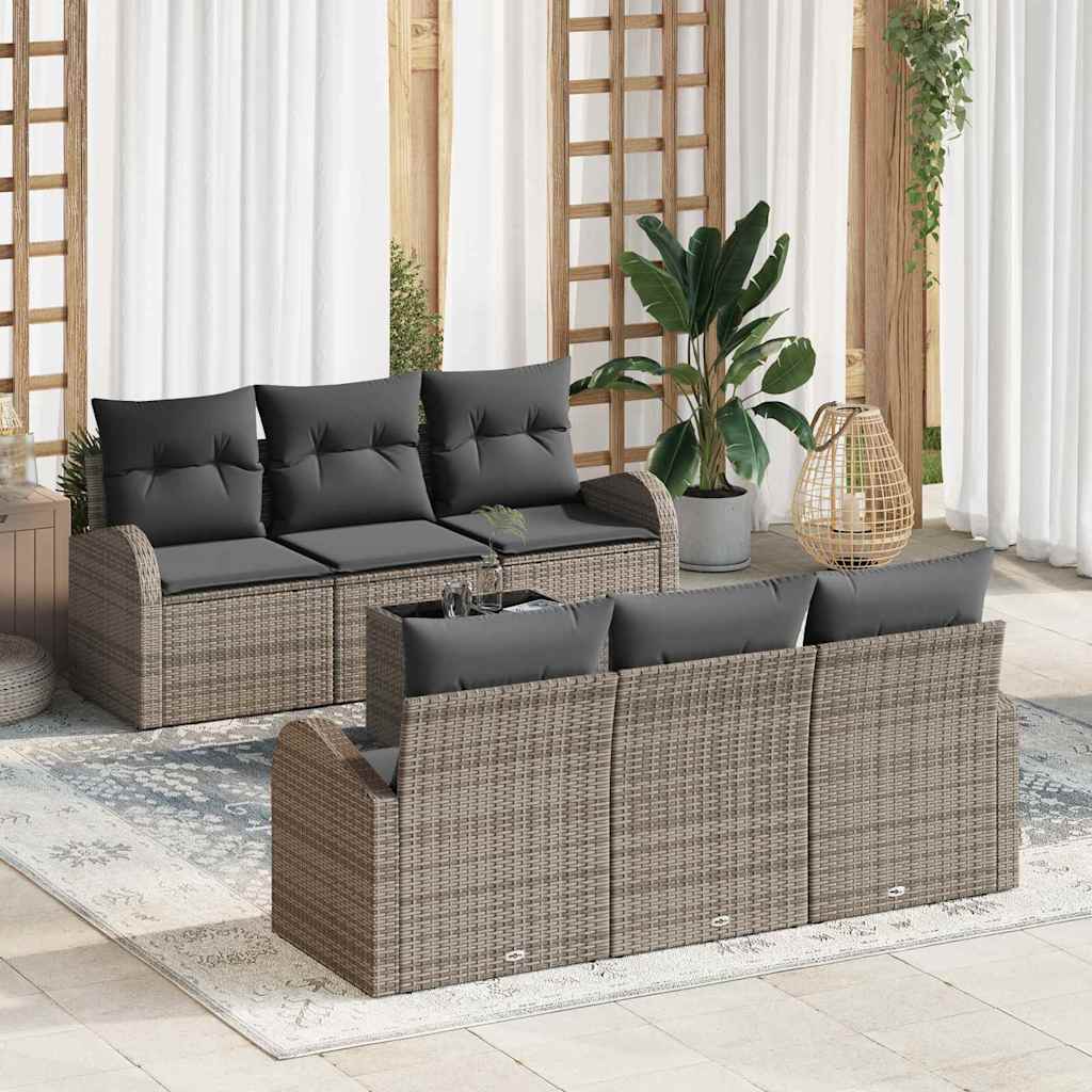Conjunto de sofá de jardín Beige 55 x 55 x 37 cm