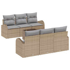 Conjunto de sofá de jardín Beige 55 x 55 x 37 cm