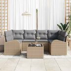 Conjunto de sofá de jardín Beige 55 x 55 x 37 cm