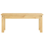 Juego de comedor PANAMA 3 pzas madera maciza de pino