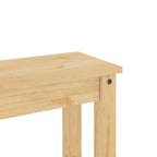 Juego de comedor PANAMA 3 pzas madera maciza de pino