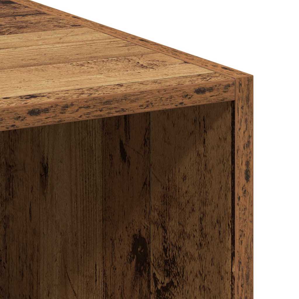 Estantería con cajón Madera vieja 30 x 42.4 x 185.2 cm