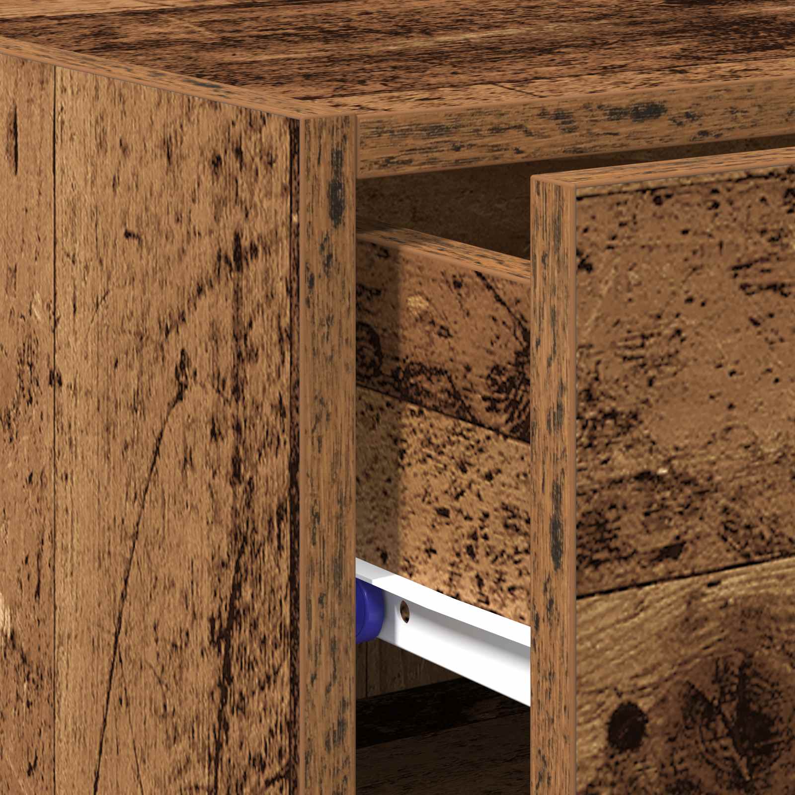 Aparador con cajón Madera vieja 50 x 42,5 x 93 cm