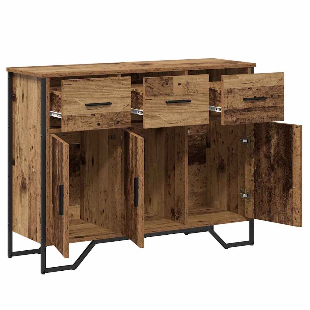 Aparador con cajón Madera vieja 97 x 32,5 x 74,5 cm