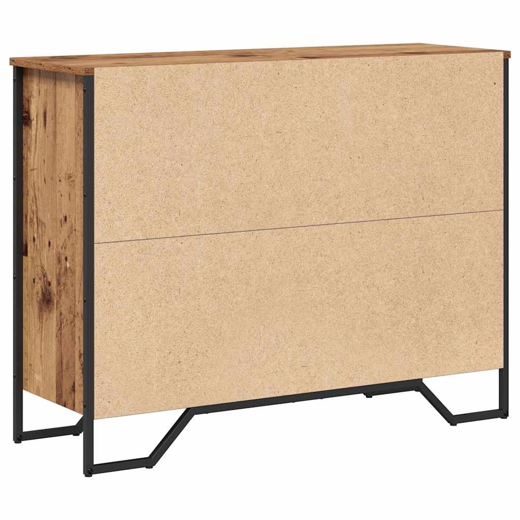 Aparador con cajón Madera vieja 97 x 32,5 x 74,5 cm