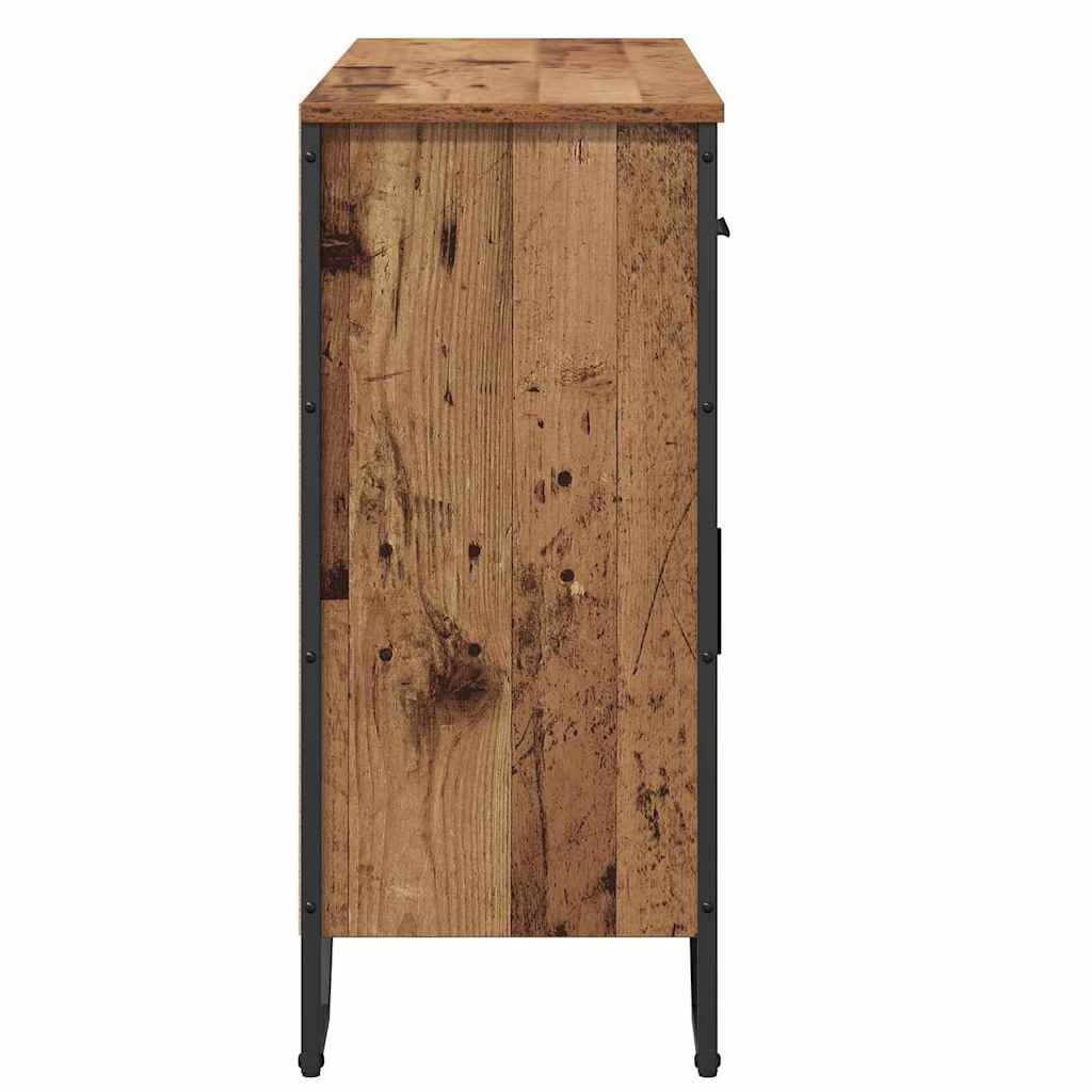 Aparador con cajón Madera vieja 97 x 32,5 x 74,5 cm