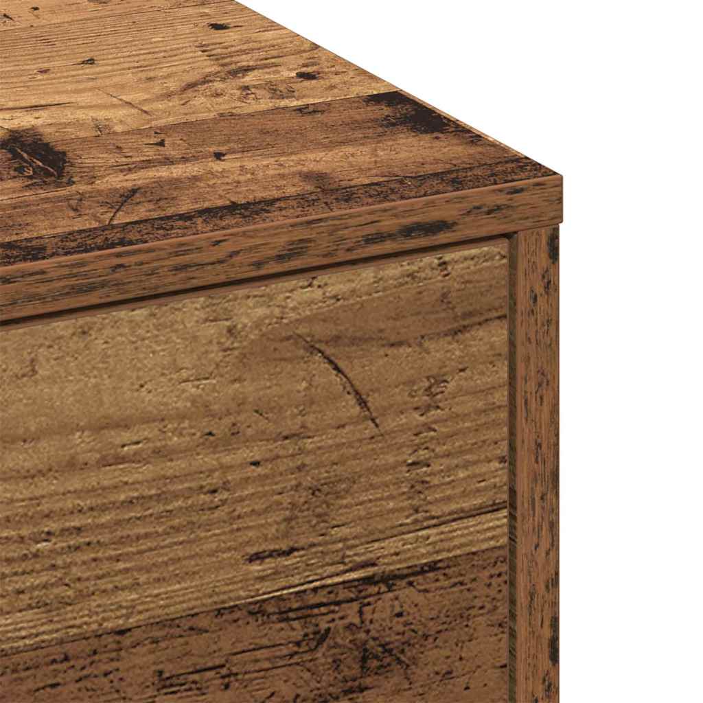 Mesa de Café Madera vieja 90 x 90 x 28 cm Madera de ingeniería