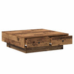 Mesa de Café Madera vieja 90 x 90 x 28 cm Madera de ingeniería
