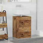 Gabinete de Baño con cajón Madera Vieja 40 x 37 x 59 cm