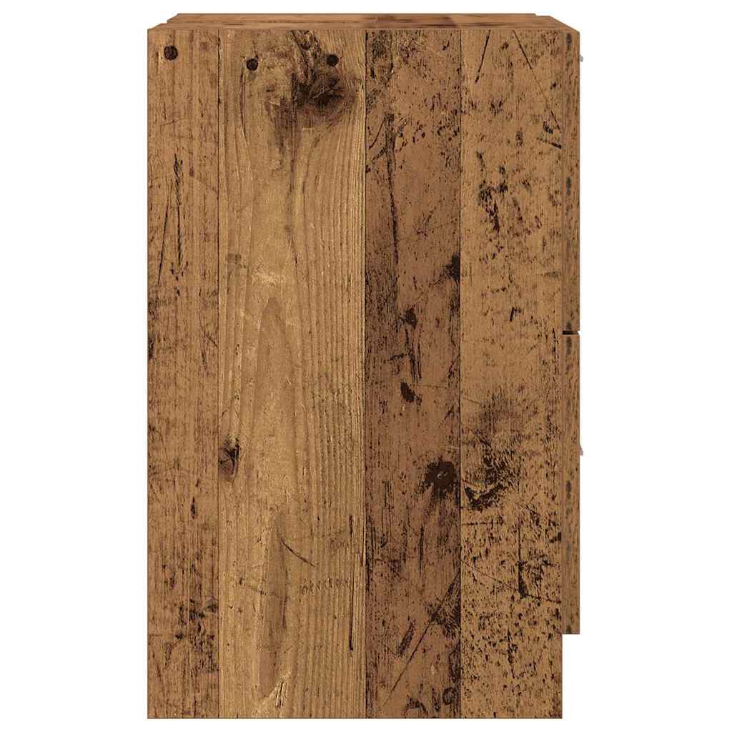 Gabinete de Baño con cajón Madera Vieja 40 x 37 x 59 cm
