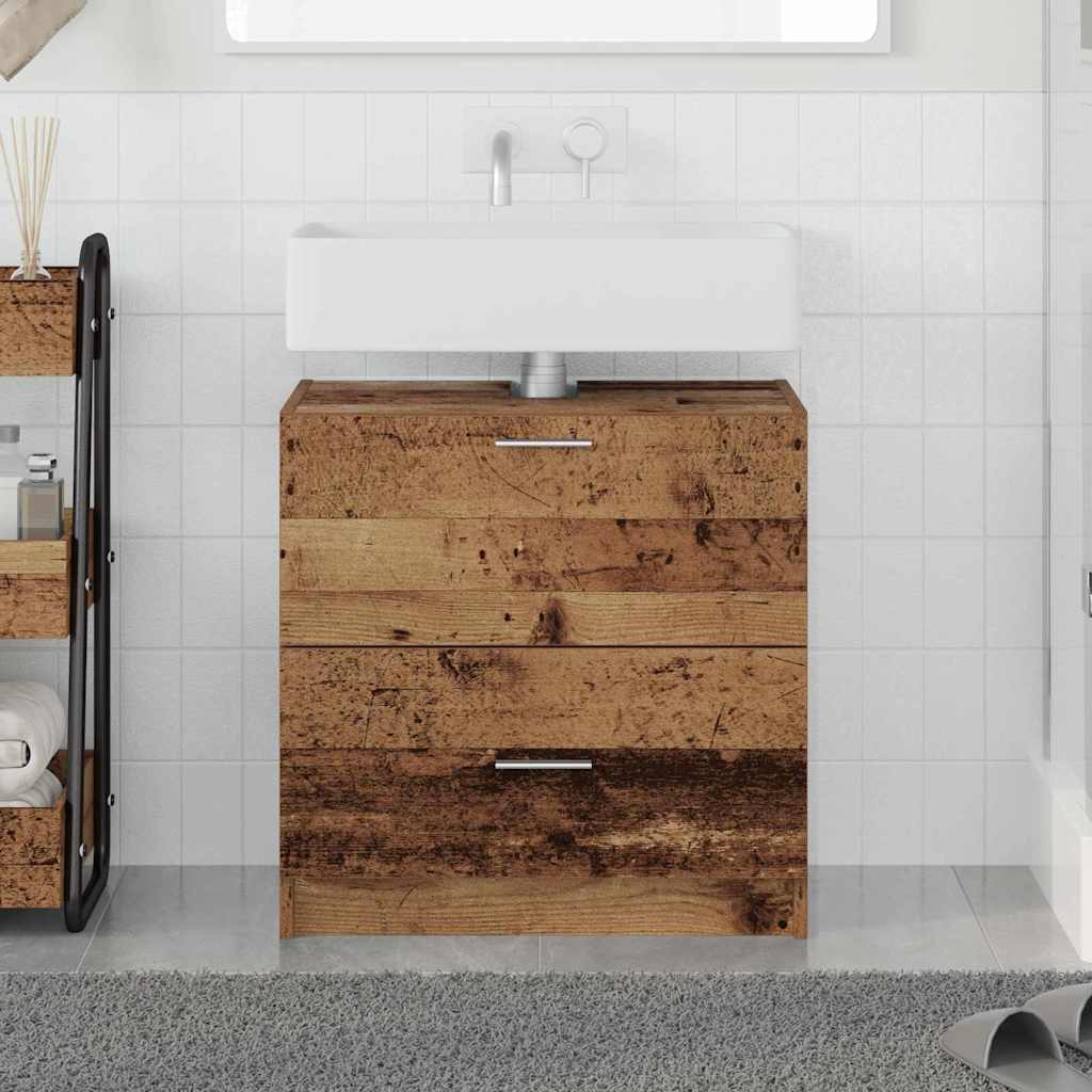 Gabinete de Baño con cajón Madera Vieja 40 x 37 x 59 cm