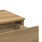 Mesa Tocador con cajón Roble artesanal 100 x 40 x 130 cm