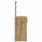 Mesa Tocador con cajón Roble artesanal 100 x 40 x 130 cm