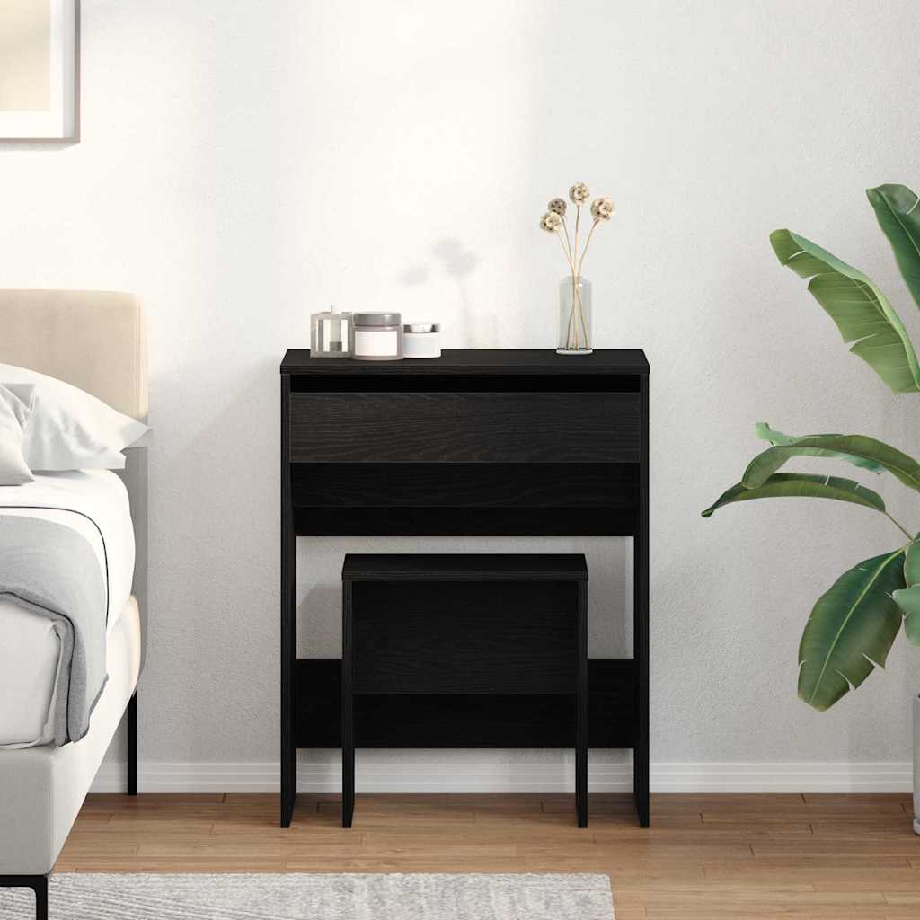Mesa de Tocador con cajón Madera Vieja 60 x 40 x 75 cm