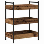 Carro de Cocina Madera envejecida 50 x 30 x 70 cm