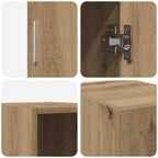 Armario de pared Roble artesanal 30 x 42.5 x 39.5 cm