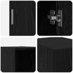 Armario de pared Roble Negro 30 x 42.5 x 39.5 cm